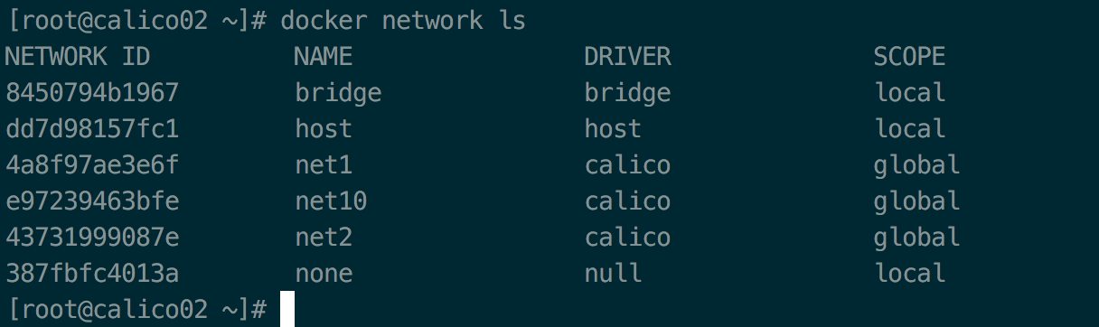 Docker network
